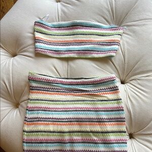 Princess Polly Striped Skirt/top combo